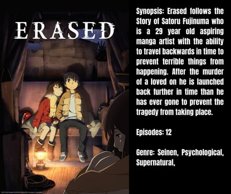 Unsolicited Anime Recommendation #18: Erased - 9GAG