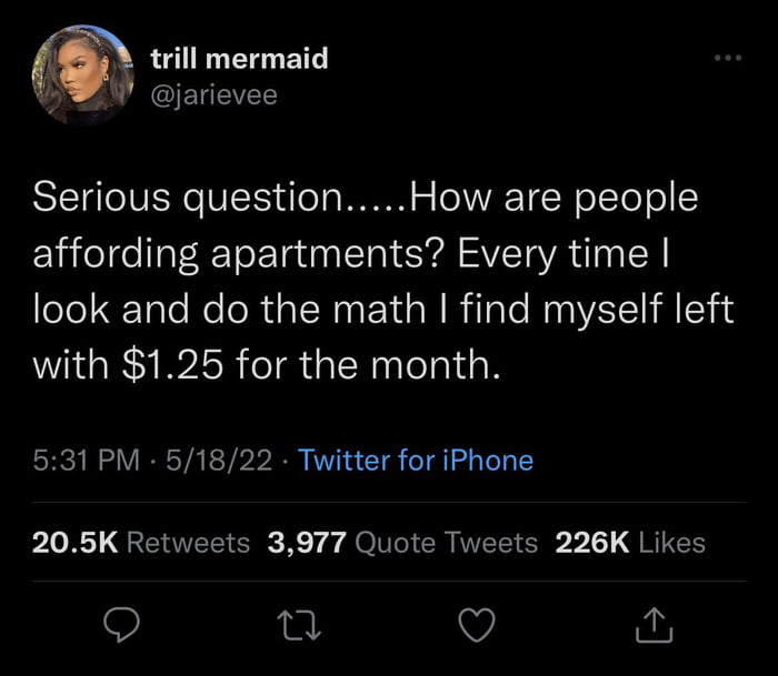 Cost of everything going up while wages still looking like 2005 9GAG