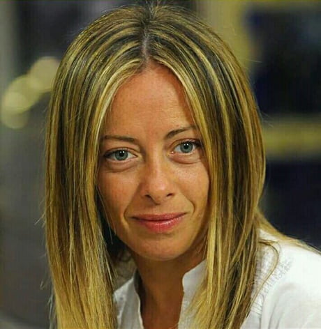 Italian politician Giorgia Meloni looks like Rami Malek as