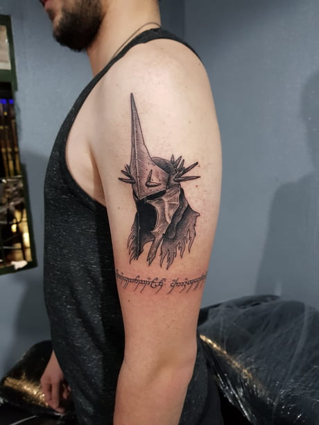 My Fellowship tattoo! My absolute favourite of all my tattoos : r/lotr