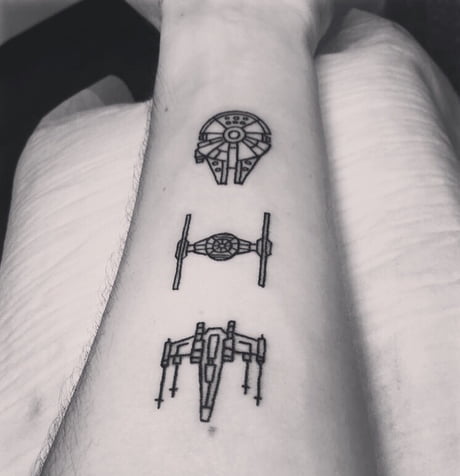 36 Minimalist Star Wars Tattoo  Best Ideas in 2023
