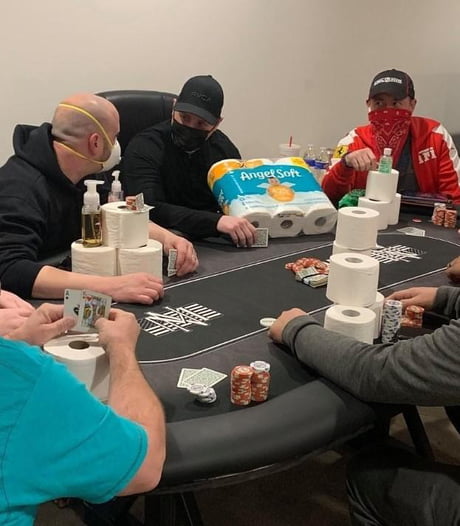 High stakes poker.