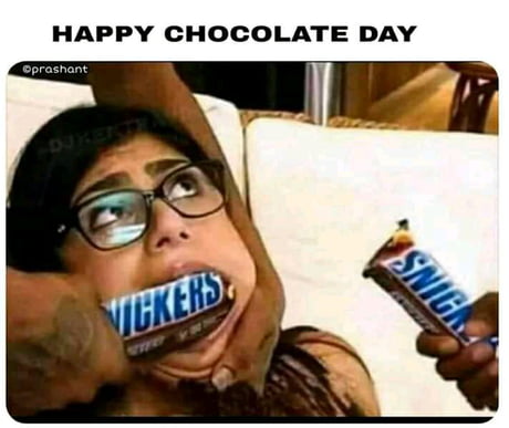 Happy Chocolate day - 9GAG Happy Chocolate day - 9GAG