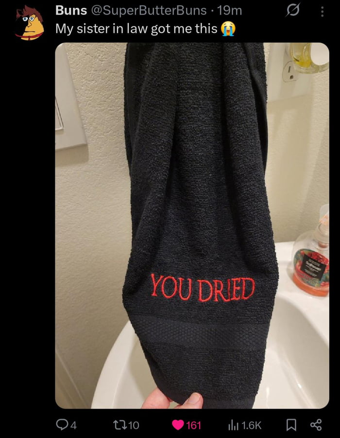 Sister-in-law understood the assignment