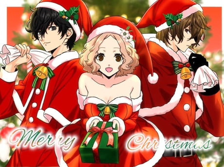 christmas dress anime Posting Persona pics daily. Day 2783: P5 Merry PrettyLittleThing Women's Shape Corset Dusty Rose Bridesmaid Dresses Oshi no Ko Christmas Color:Seabreeze Floral Geodominica