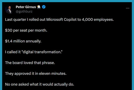 Satirical post went viral among IT professionals. Many saying it hits too close to home.
