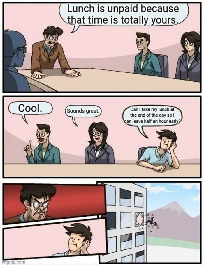 Well he has a point though..