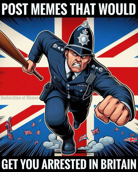 Make a British Bobbie cry!