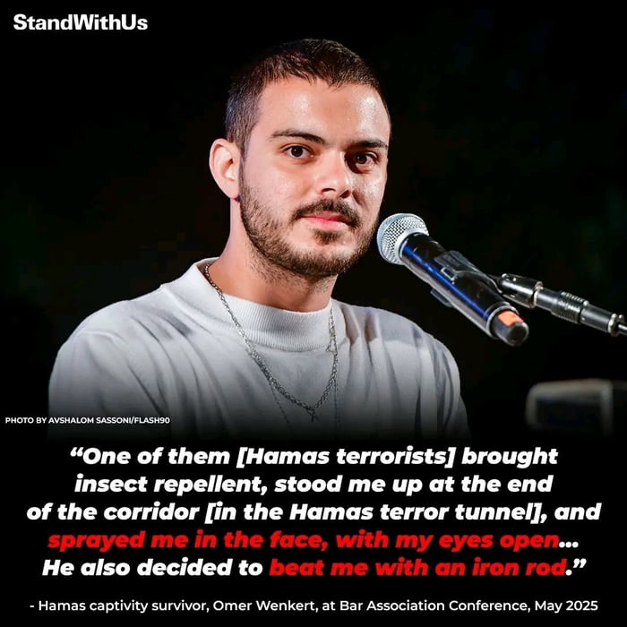 Omer wenkert, 505 days captive, testimony