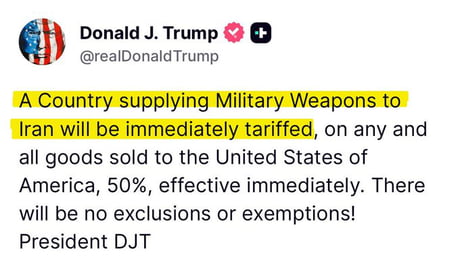 Including Russia, right? RIGHT?