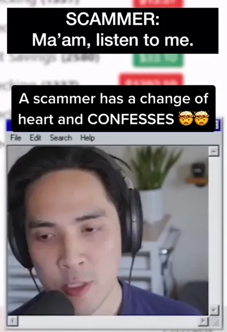 Scammer Has A Change Of Heart And Confesses 9gag
