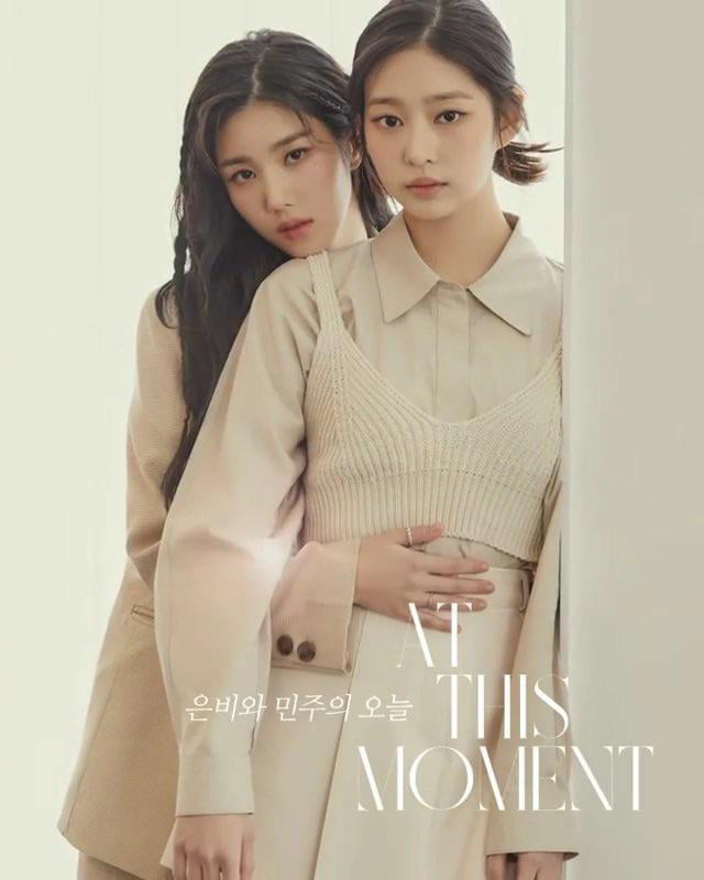 Photo : 210319 Singles Magazine Instagram Update With IZ*ONE Kim MinJu And Kwon Eunbi