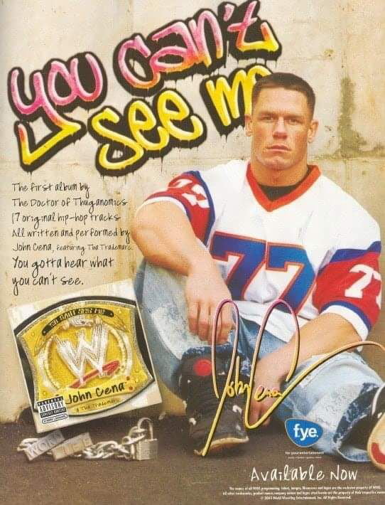 Did you know John Cena's debut rap album 