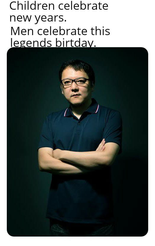 Happy Late Birthday Hidetaka Miyazaki - 9GAG