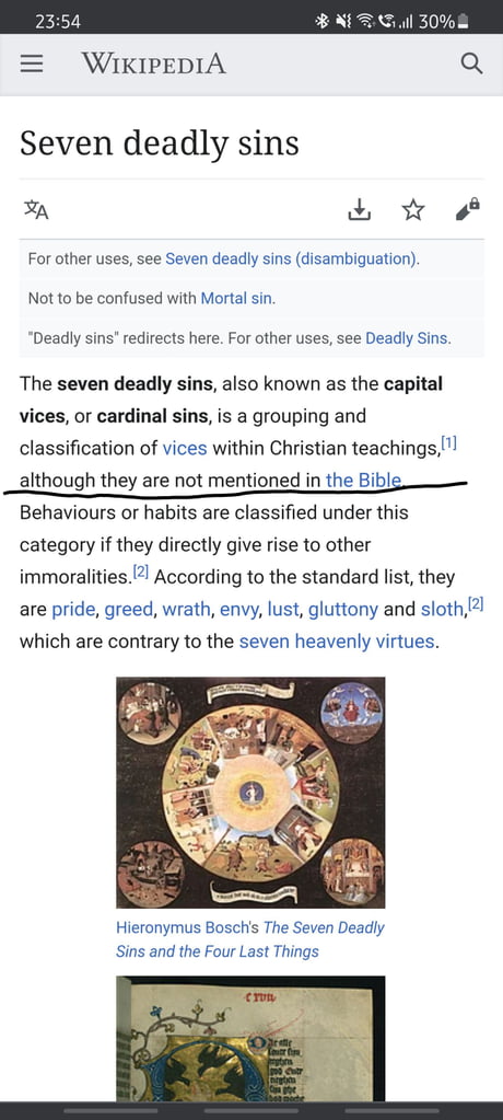 The Seven Deadly Sins and the Four Last Things - Wikipedia