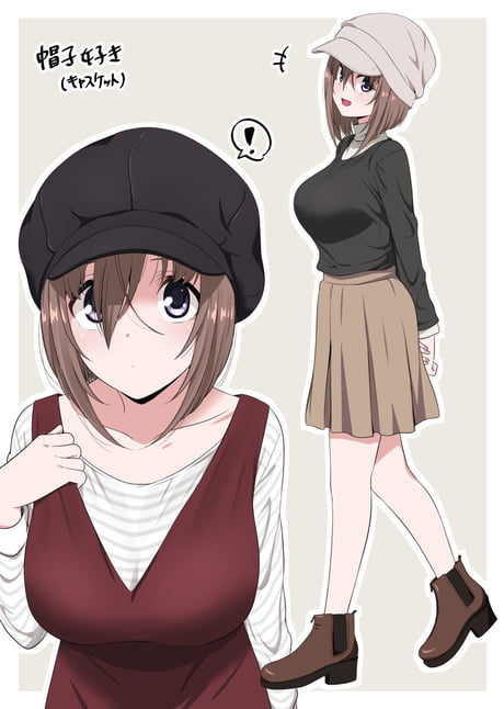 newsboy cap anime