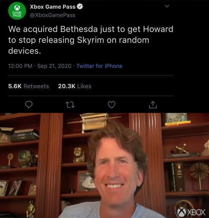 Realizing I can't play Skyrim on Samsung smart fridge anymore. oof 9GAG