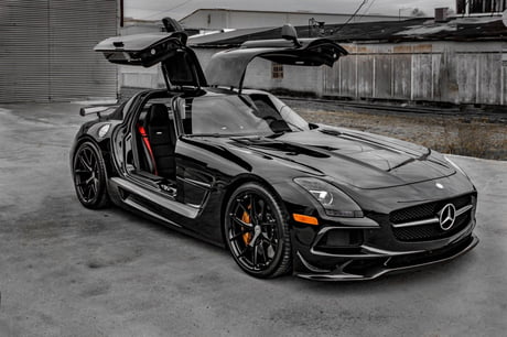 14 Mercedes Benz Sls Amg Black Series 9gag