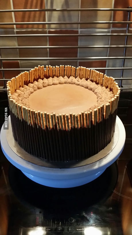 Mikado Sticks Chocolate Cake 9gag