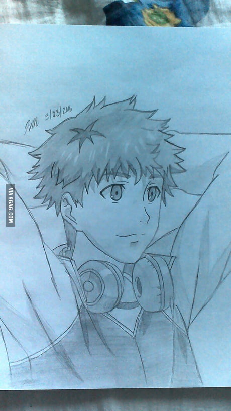 I tried to draw Hide from Tokyo Ghoul. Is there any other anime character I  should draw? - 9GAG