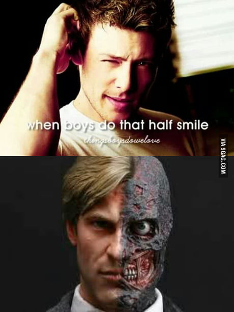 Two Face Is Hot Especially On The Burned Side 9gag