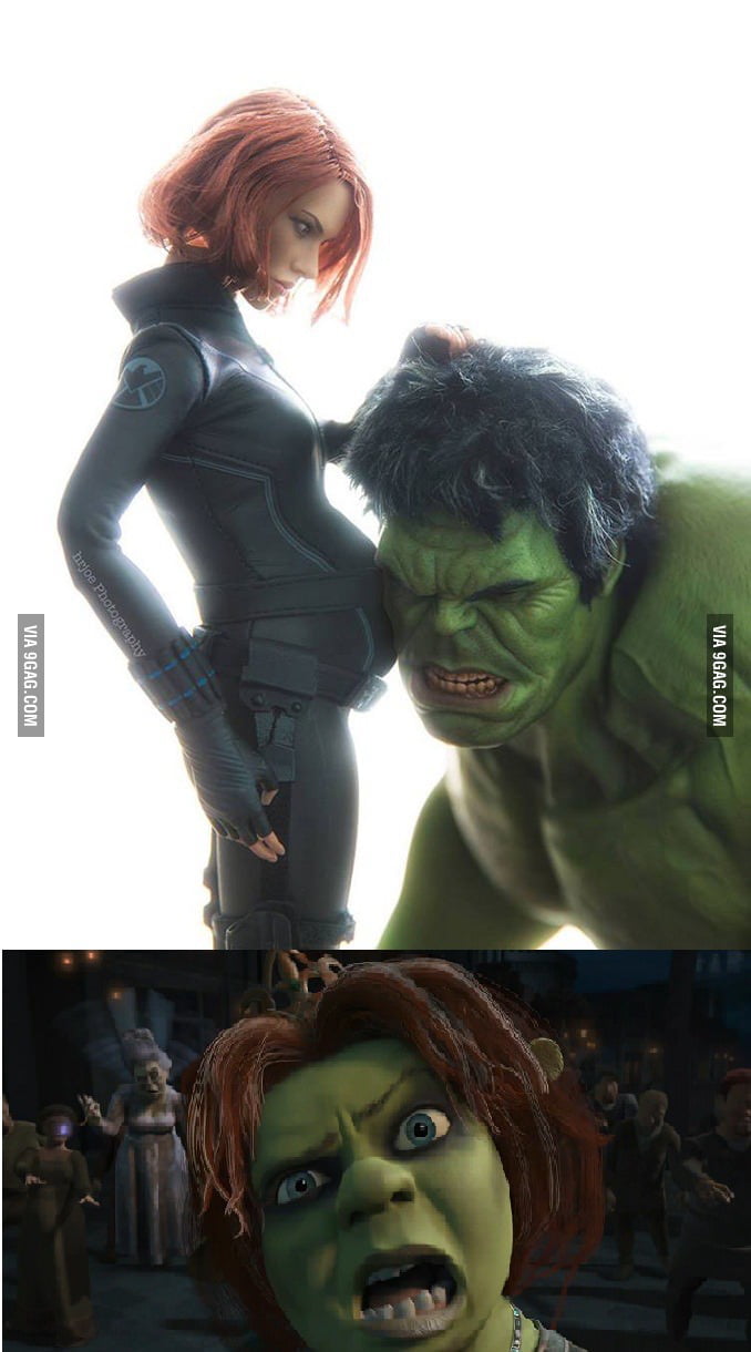 Hulk Black Widow 9gag