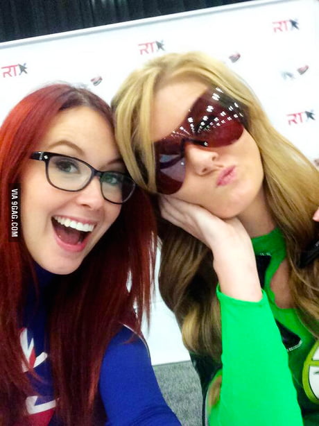 Meg Turney and Ashley Jenkins. they deserve some 9gag appreciation. - 9GAG