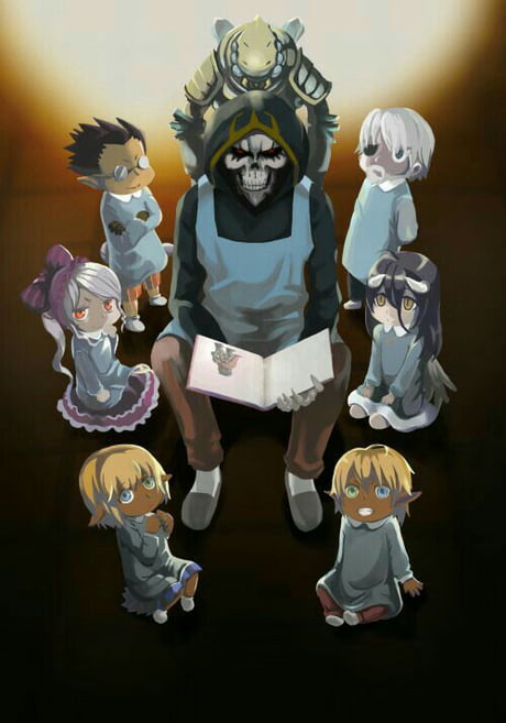 story of great tomb of nazarick children version 9gag nazarick children version
