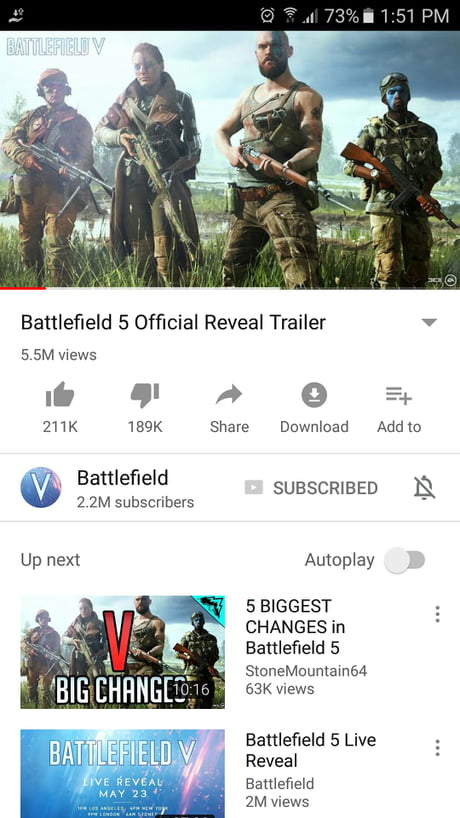 Battlefield 5 Official Reveal Trailer 