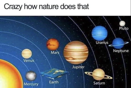 Crazy how nature does that -