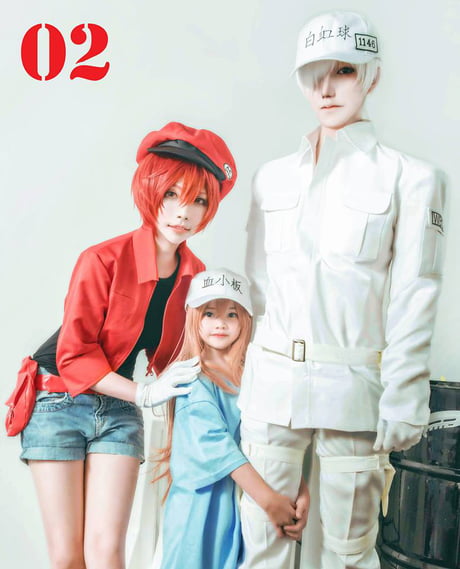 Cells at Work cosplay by Lea Mikki 9GAG