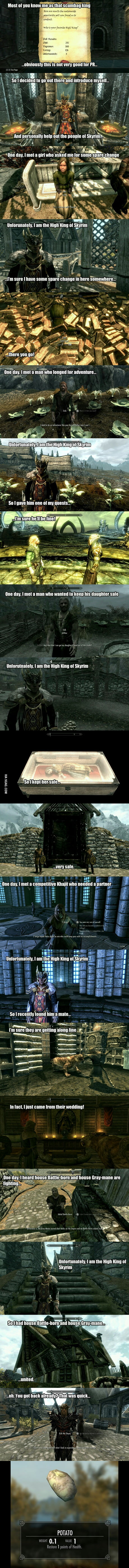 but i am the high king of skyrim