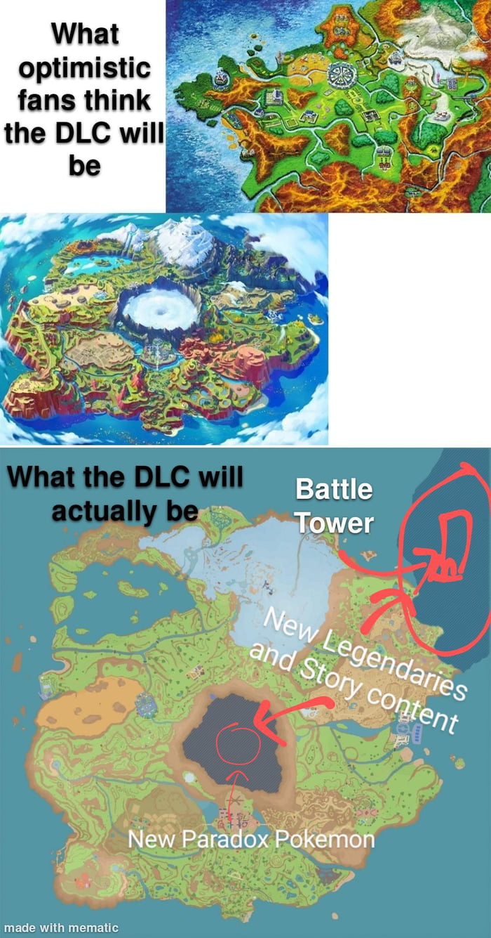 Fan Expectations for the DLC vs Reality 9GAG