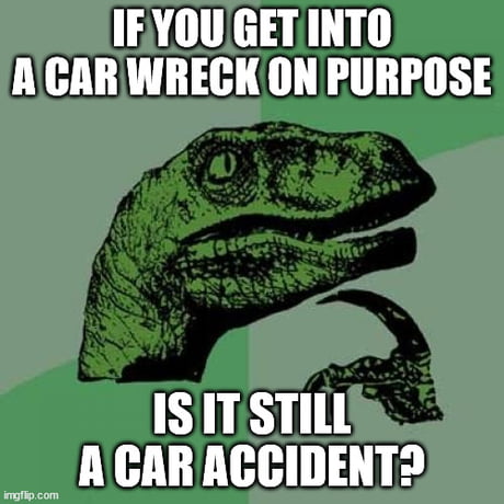 funny car crash Memes - Imgflip