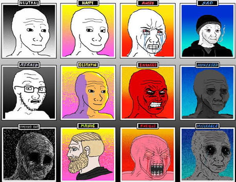 Wojak Depressed Meme - Happy, Sad Wojak Meme Generator 