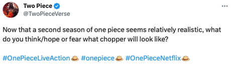 One Piece Fans Speculate Over What Chopper Could Look Like in Live