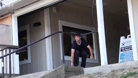 Nice skating trick