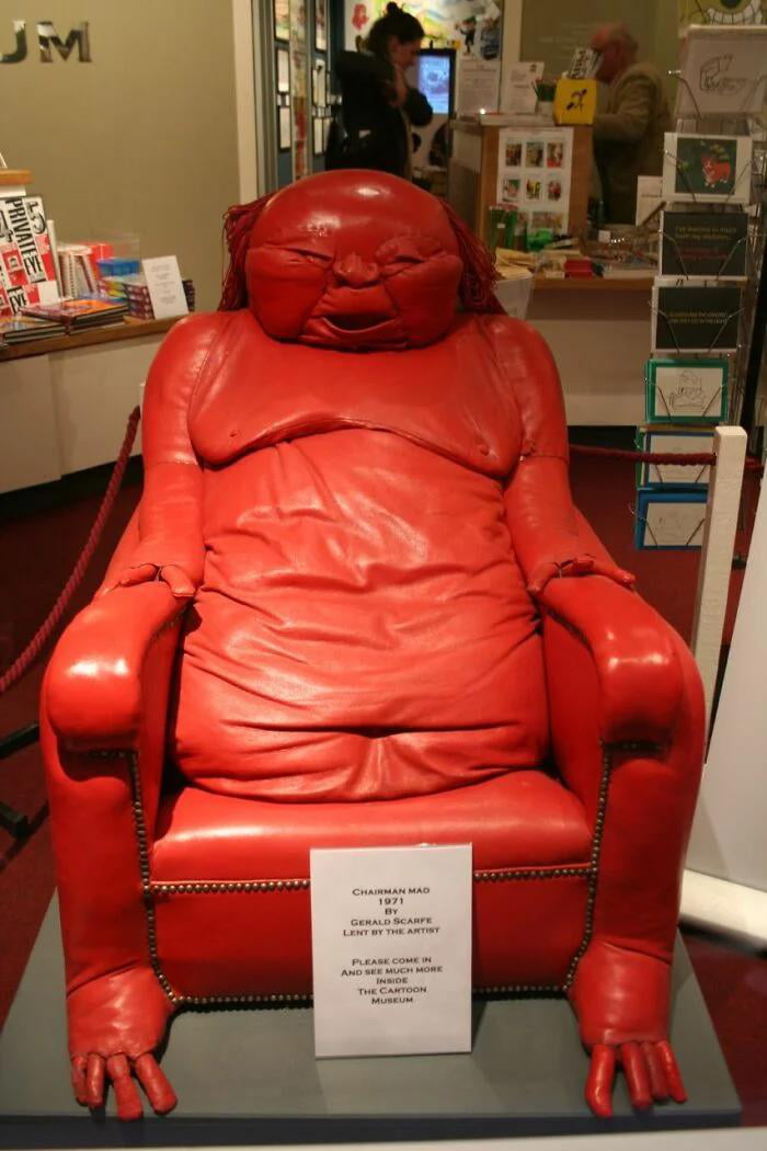 Ugliest chair. 9GAG