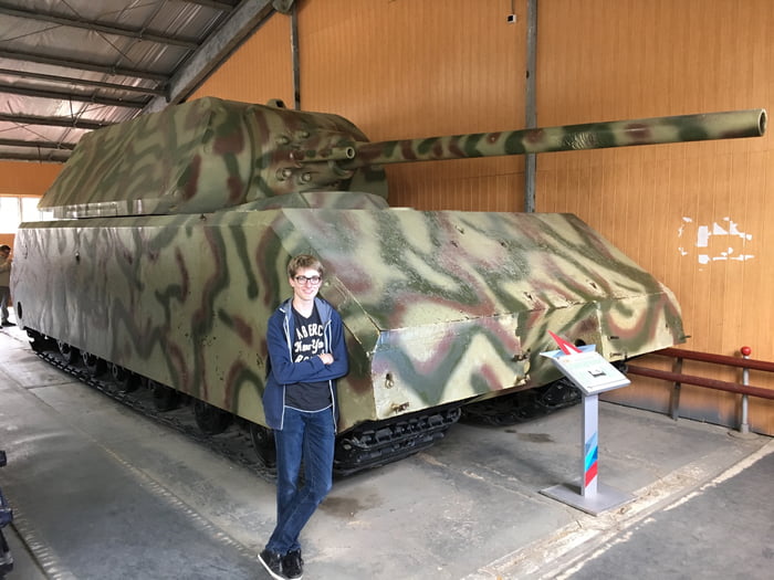 Biggest tank in the world. Last one remaining. 185cm human for scale 9GAG