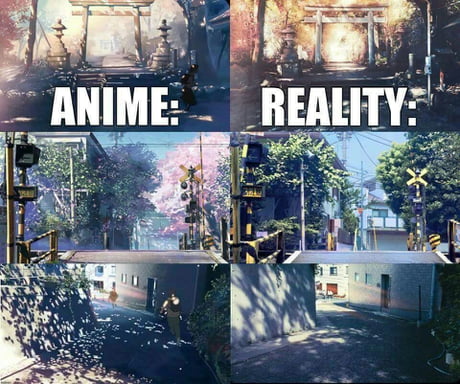 9gag Anime Vs Real Life