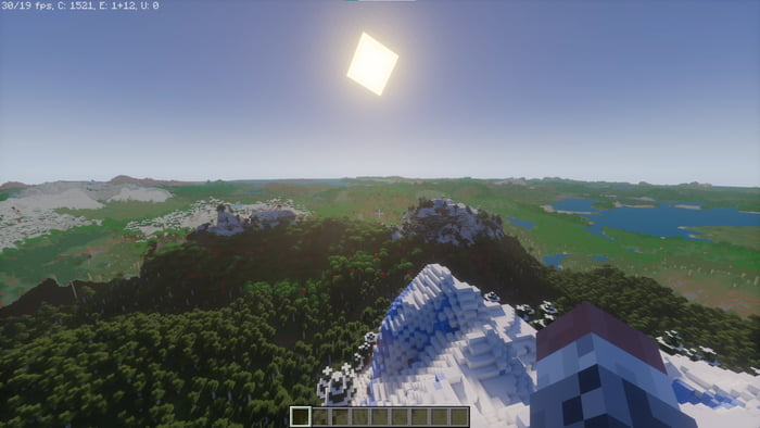 Render distance minecraft что это