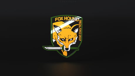 foxhound logo wallpaper