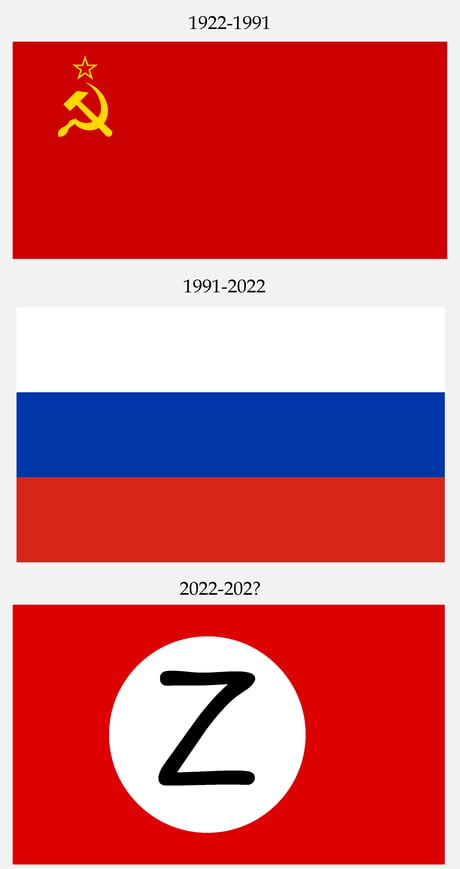 Evolution of the Russian flag - 9GAG
