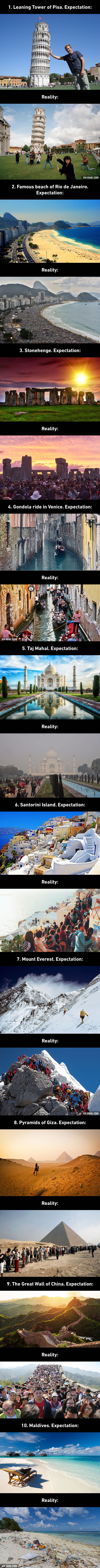 Top 10 Travel Expectations Vs Reality Which May Make You Rethink Your Vacation