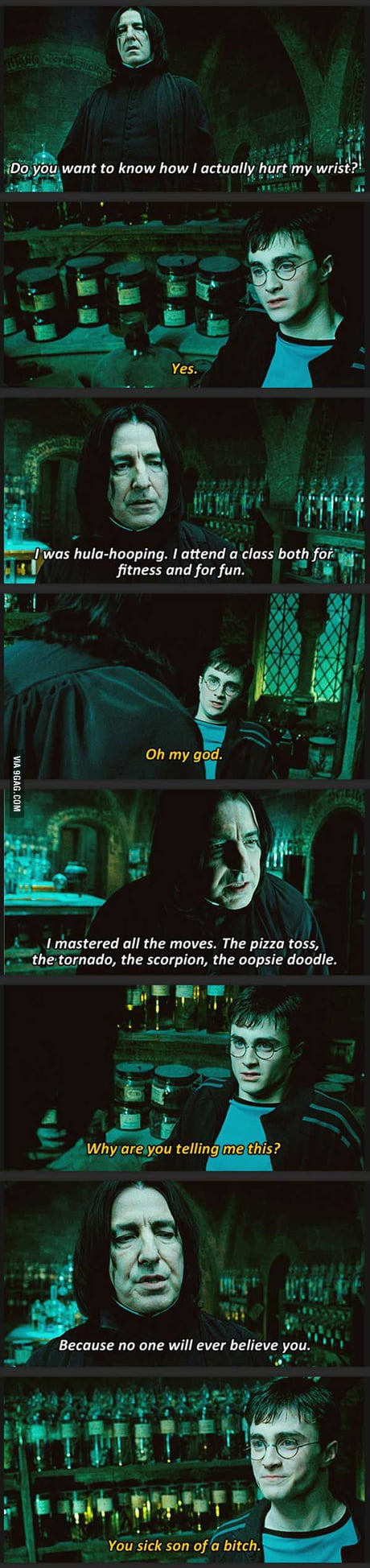 9gag Harry Potter Quotes
