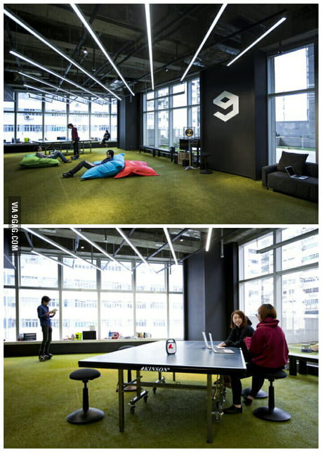 9gag office in Hong Kong, oh please I wanna work there, as a chef maybe -  9GAG