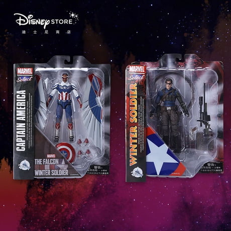 diamond select falcon and winter soldier