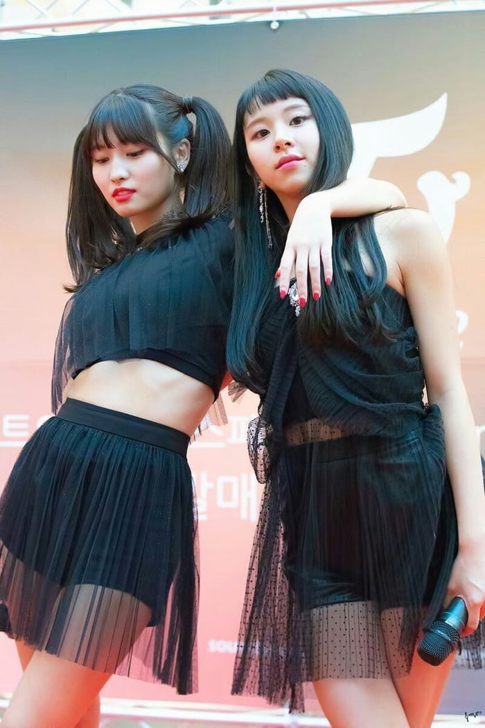 Photo : Momo and chaeyoung