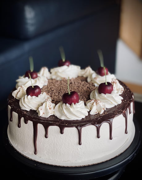 Homemade Black Forest Cake 9gag