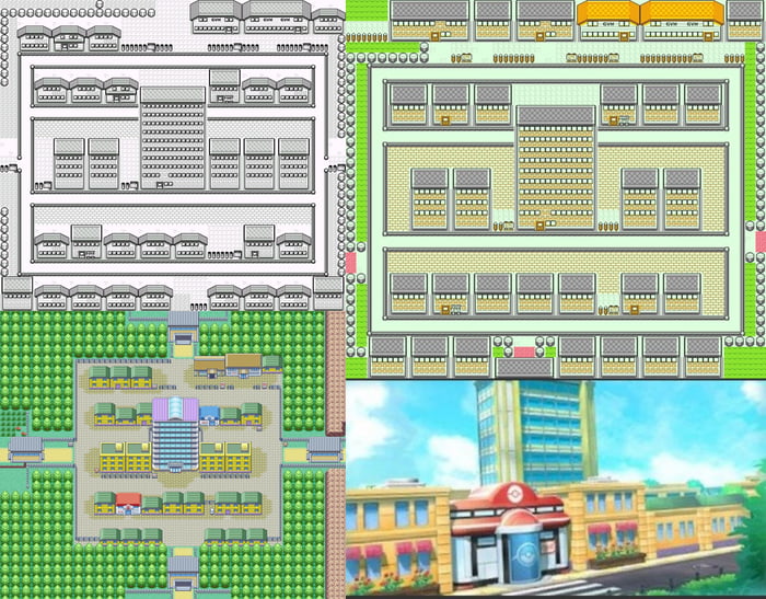 How saffron city in Pokemon has changed throughout the years 9GAG